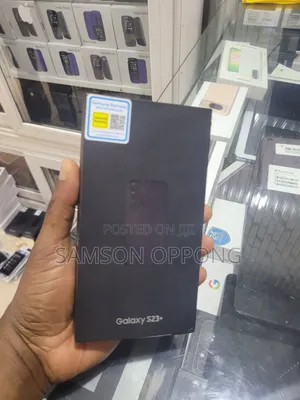 New Samsung Galaxy S23+ 256 GB Black