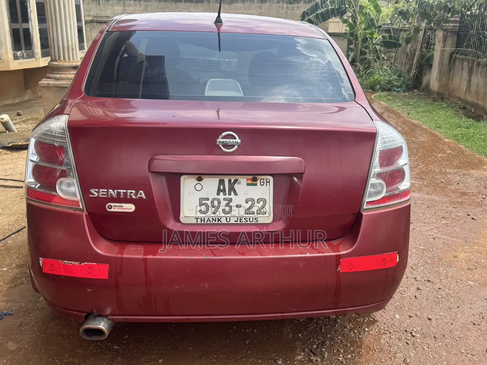 Nissan Sentra 2008 Maroon