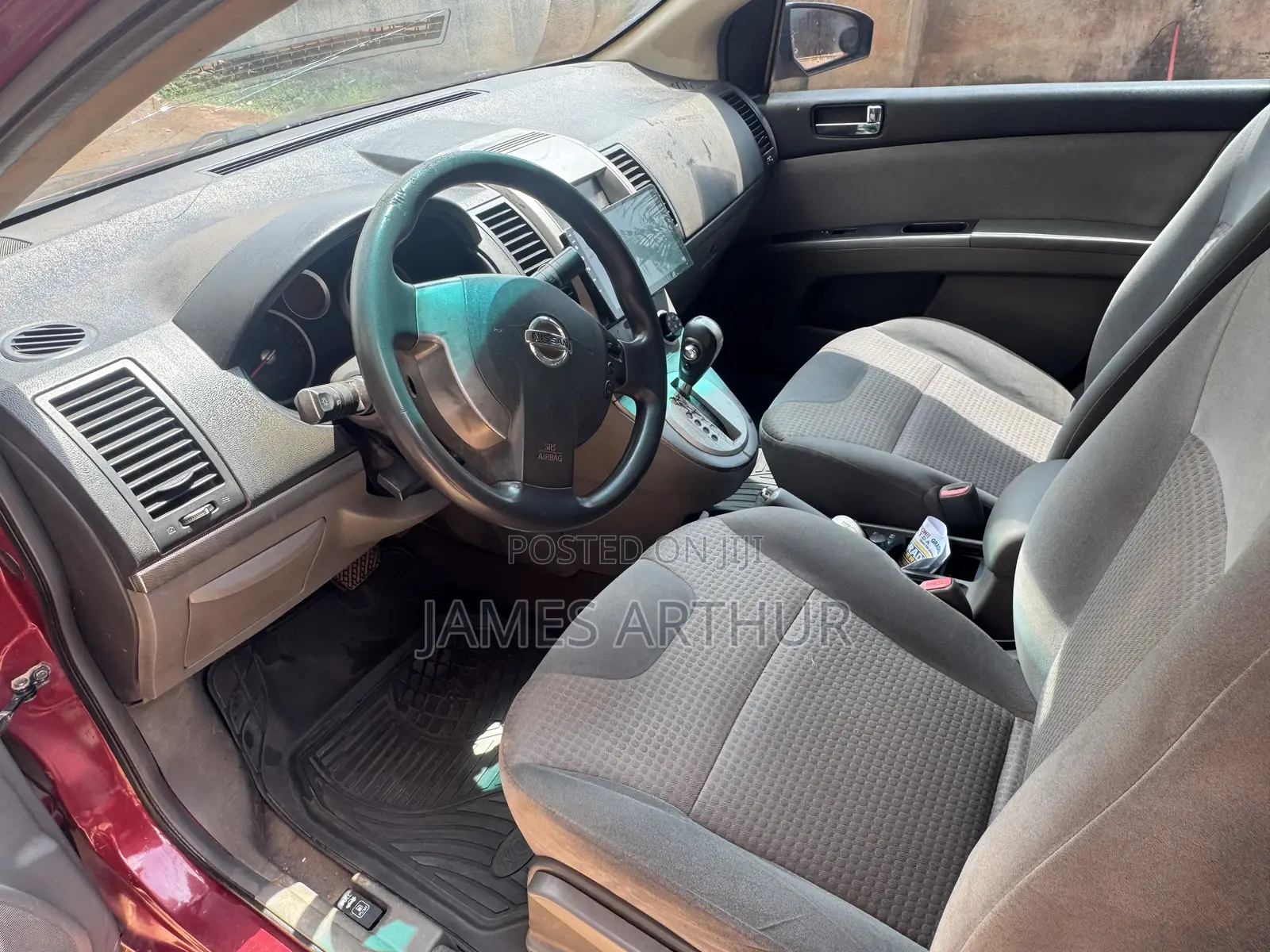 Nissan Sentra 2008 Maroon