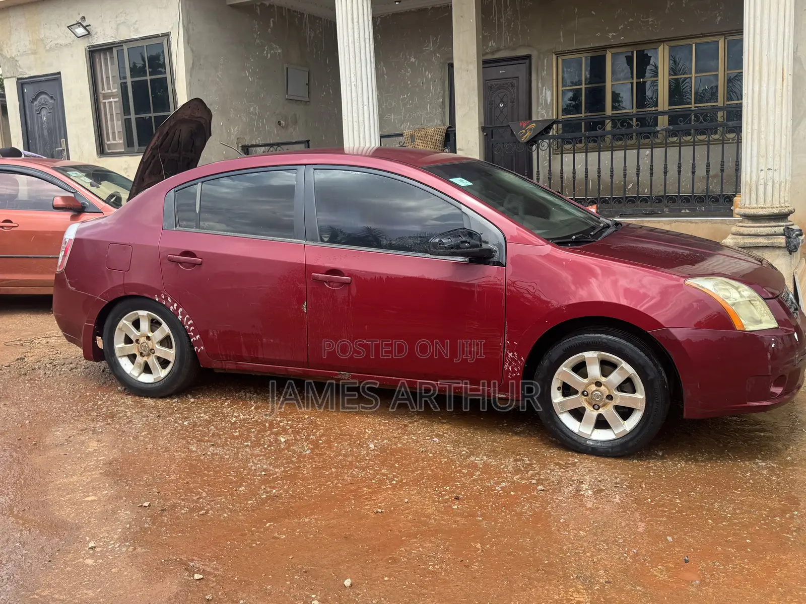 Nissan Sentra 2008 Maroon