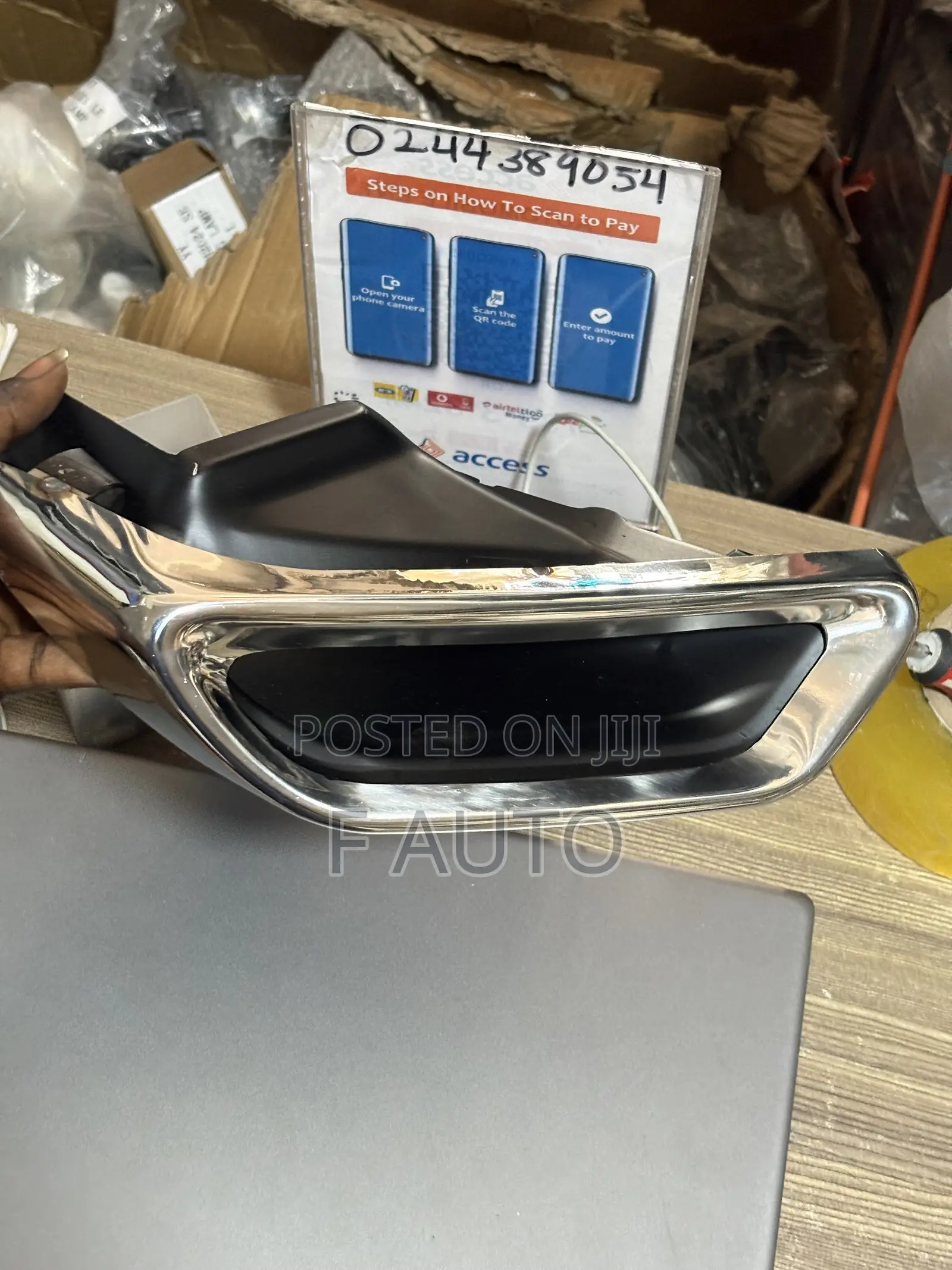 Honda Accord 2018,2019,2020,2021 Back Bumper EXHAUST MOUTH
