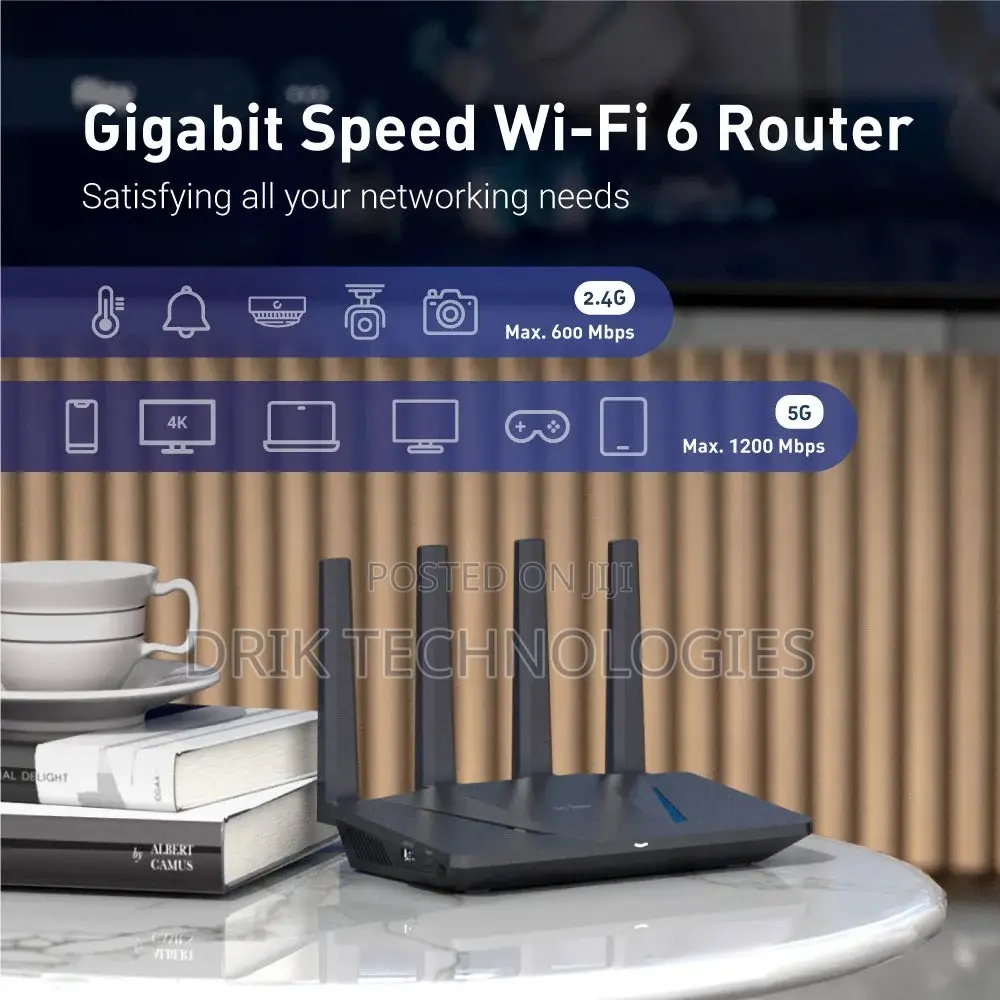 Wireless Router Flint AX-1800