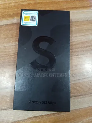 New Samsung Galaxy S22 Ultra 5G 128 GB Black