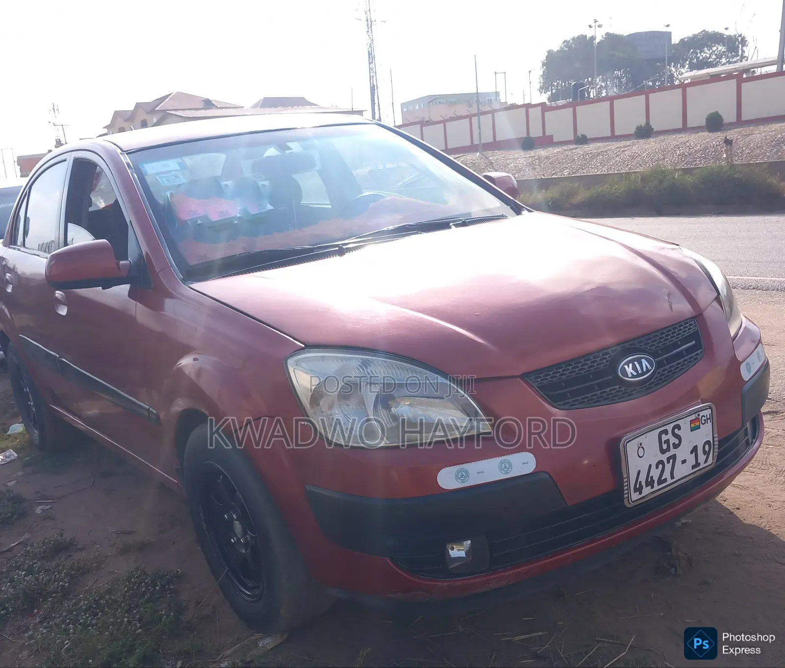 Kia Rio 1.4 Automatic 2007 Red