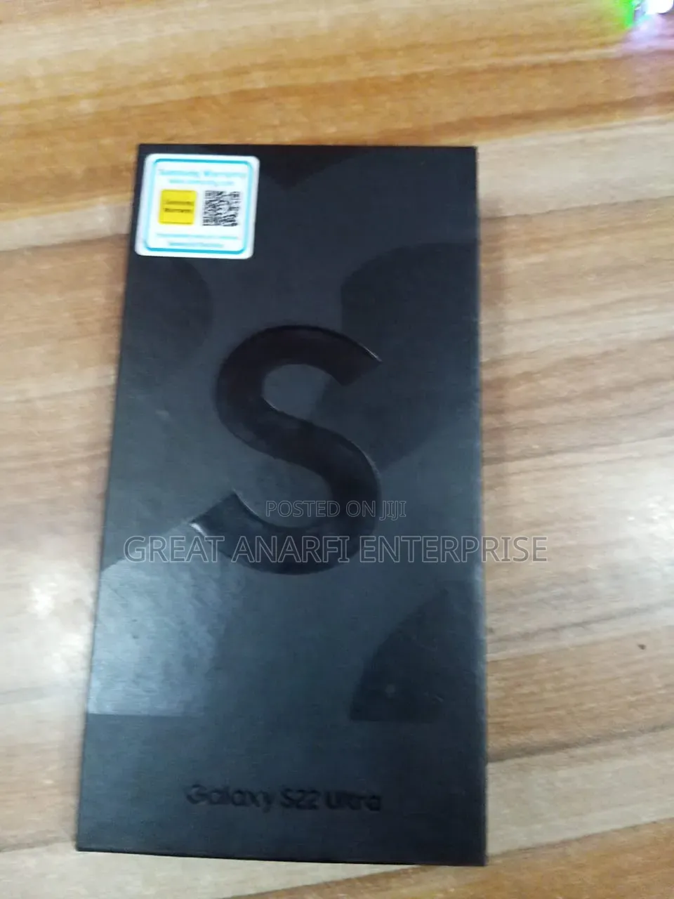 New Samsung Galaxy S22 Ultra 5G 128 GB Black