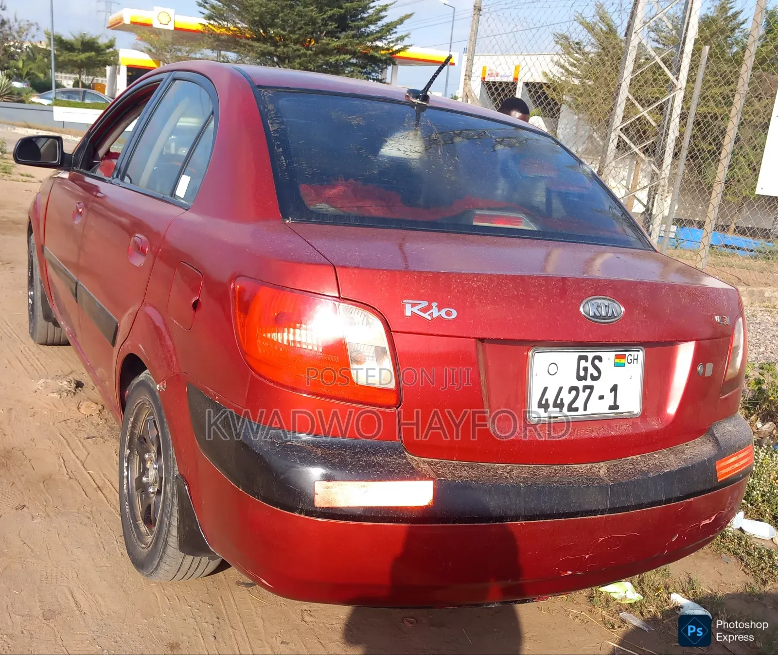 Kia Rio 1.4 Automatic 2007 Red