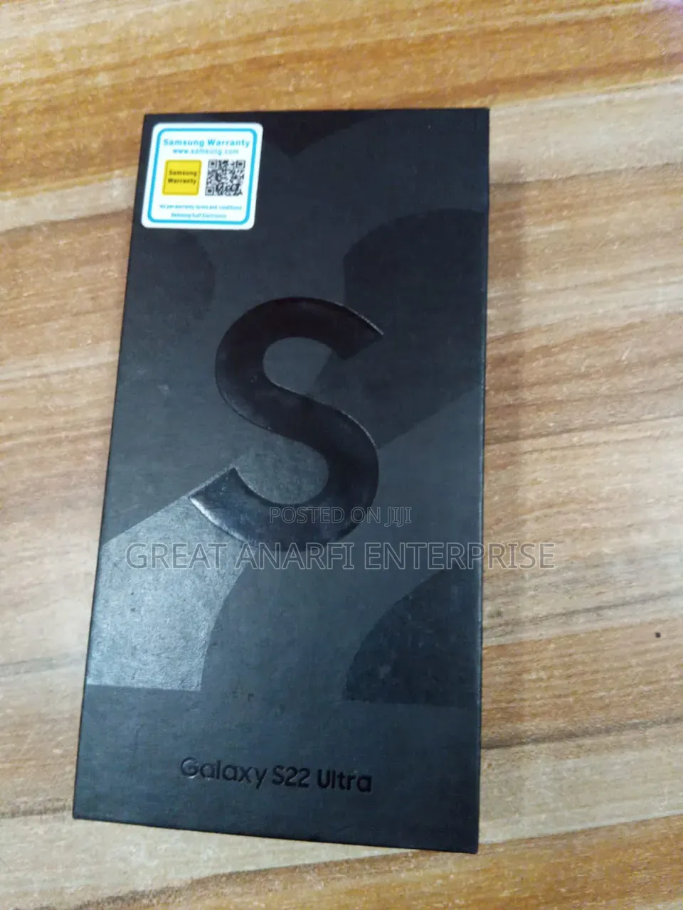 New Samsung Galaxy S22 Ultra 5G 128 GB Black