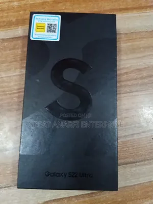 New Samsung Galaxy S22 Ultra 5G 128 GB Black