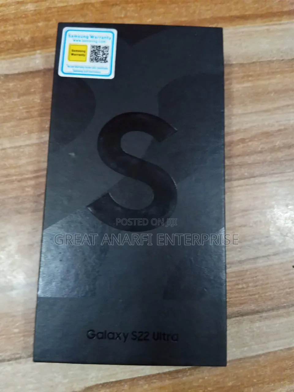 New Samsung Galaxy S22 Ultra 5G 128 GB Black
