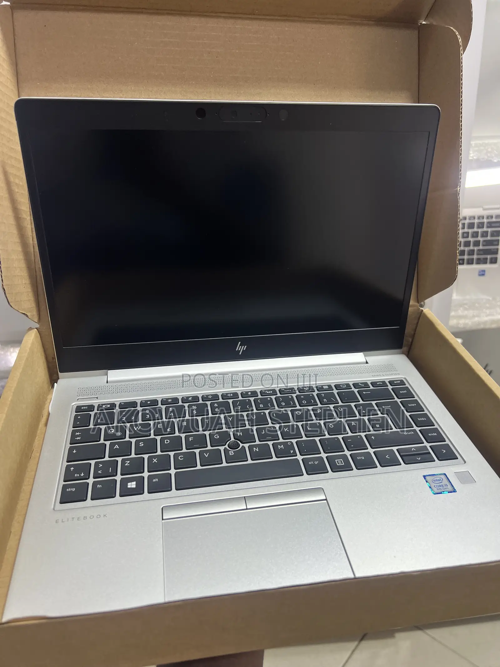 New Laptop HP EliteBook 840 G5 8GB Intel Core i5 SSD 256GB