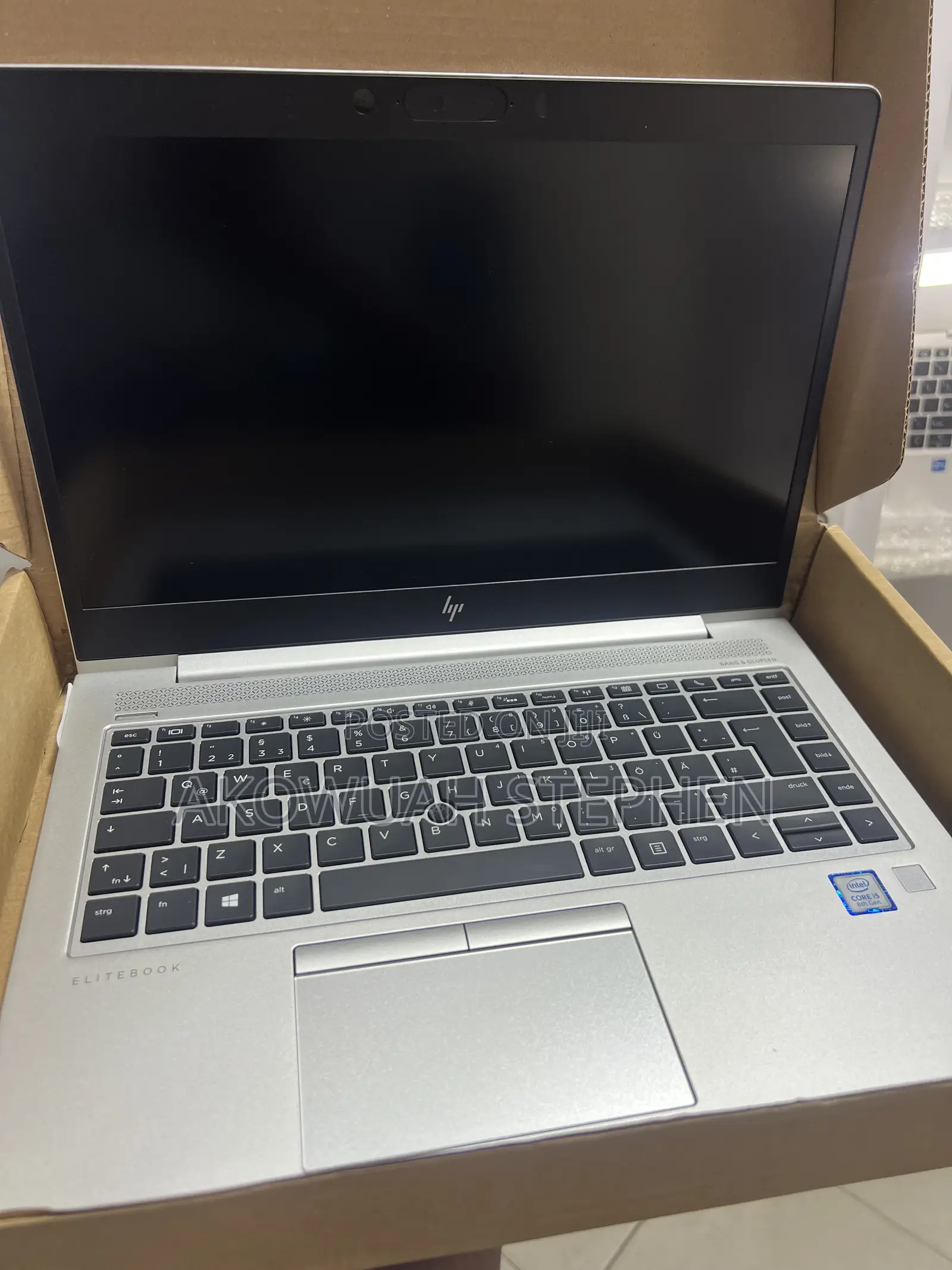 New Laptop HP EliteBook 840 G5 8GB Intel Core i5 SSD 256GB