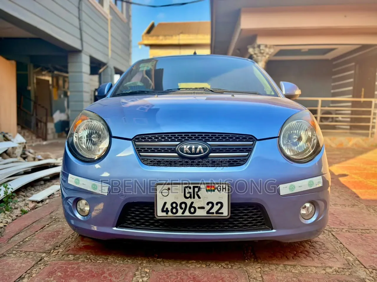 Kia Morning 2008 Blue