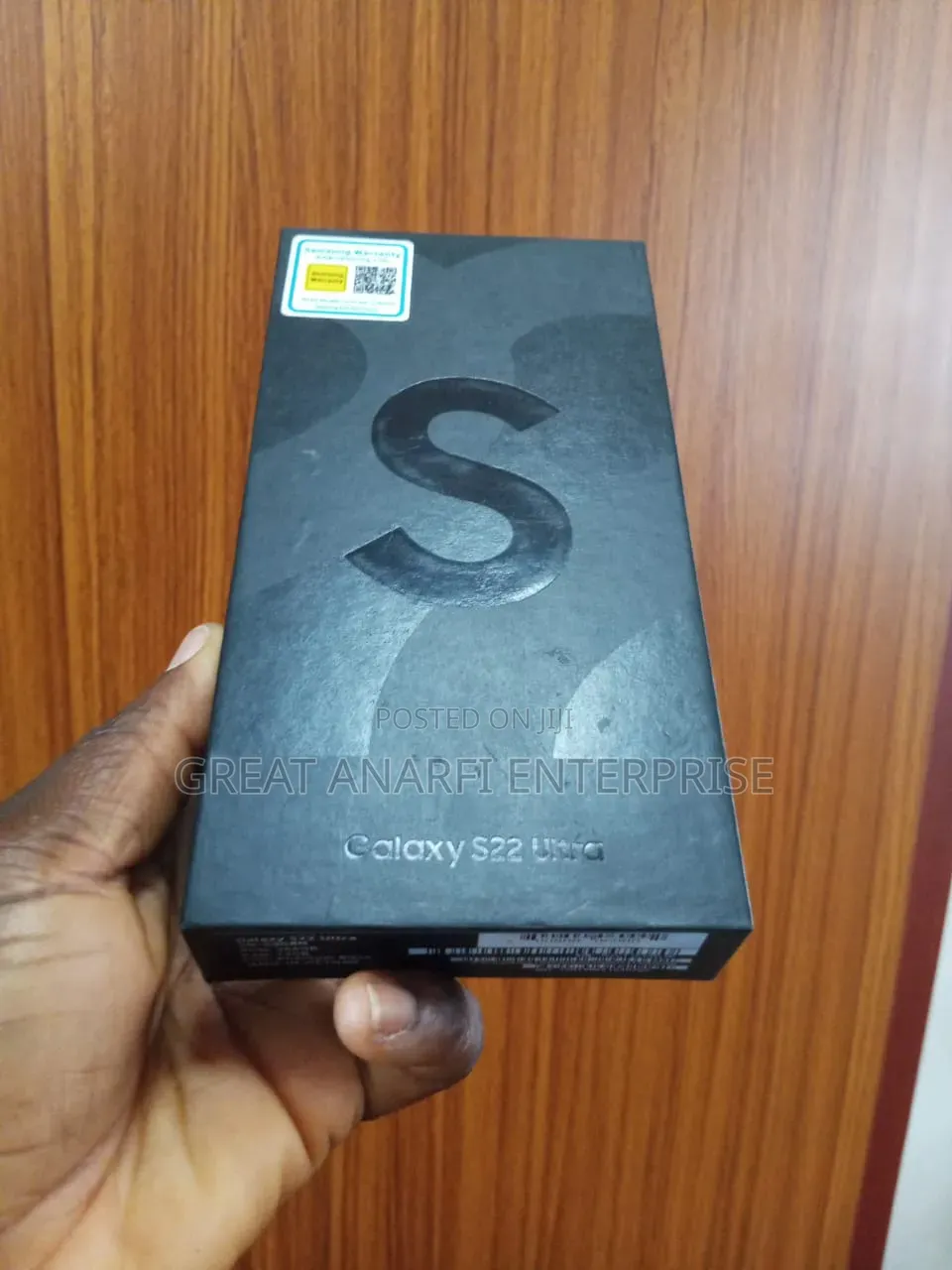 New Samsung Galaxy S22 Ultra 5G 256 GB Black