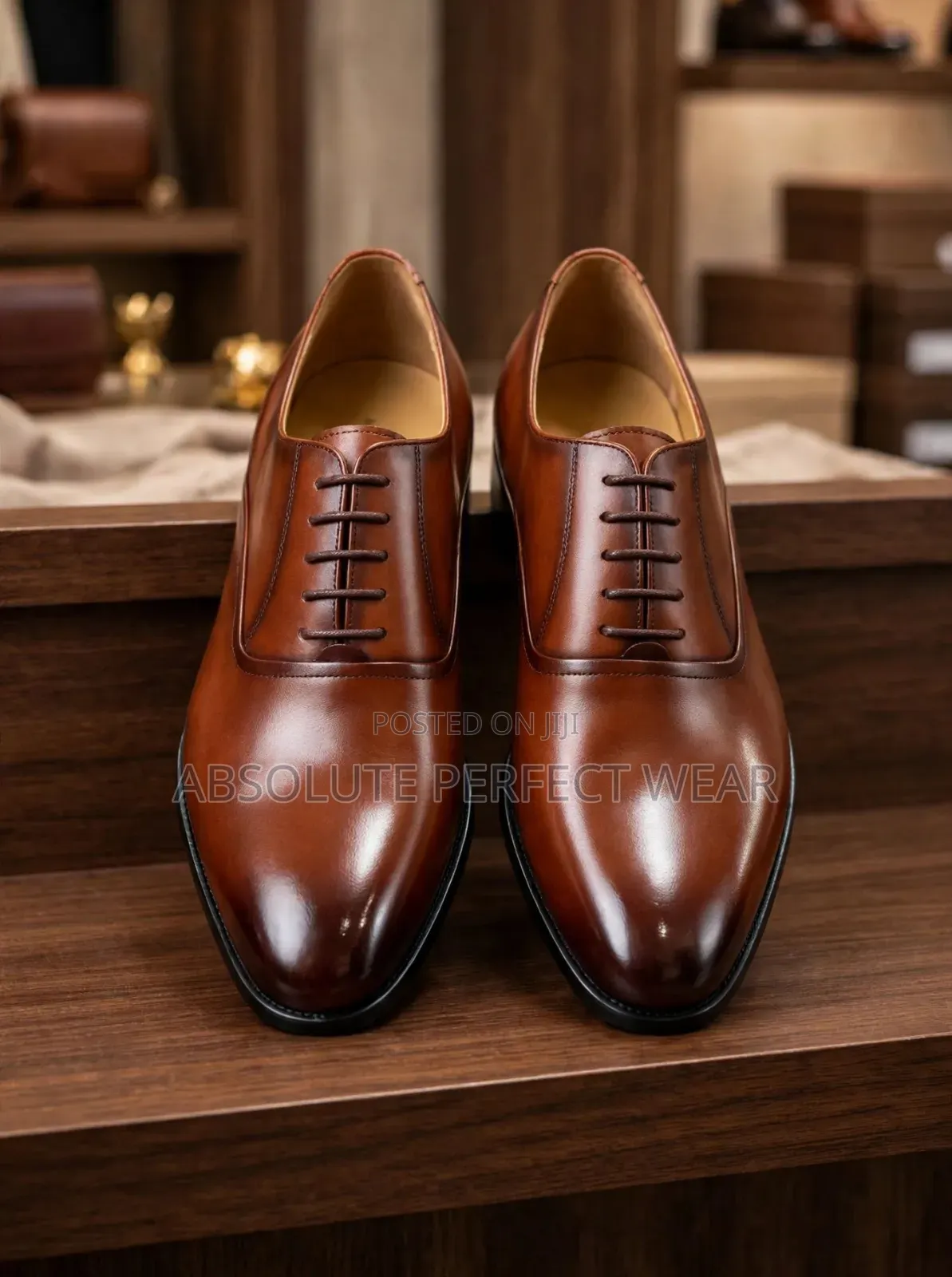 Classic Turkish Black and Brown Shoe