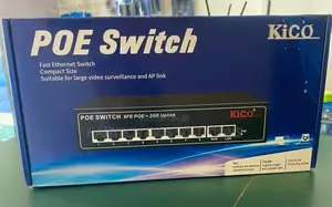 Kico Poe Switch 8fe Poe + 2ge Uplink