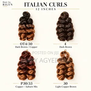 Italian Curls Braiding Hair Extensions – Multiple Colours Available