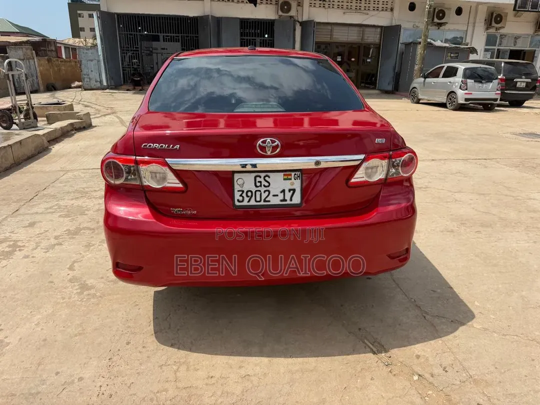 Toyota Corolla 2012 Burgundy