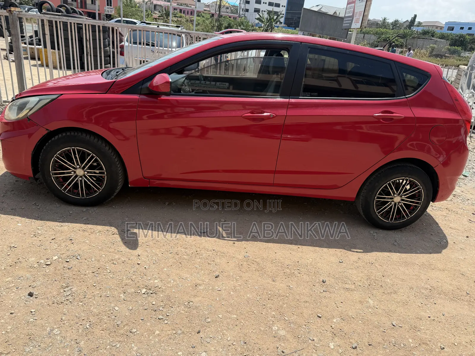 Hyundai Accent 2015 Red
