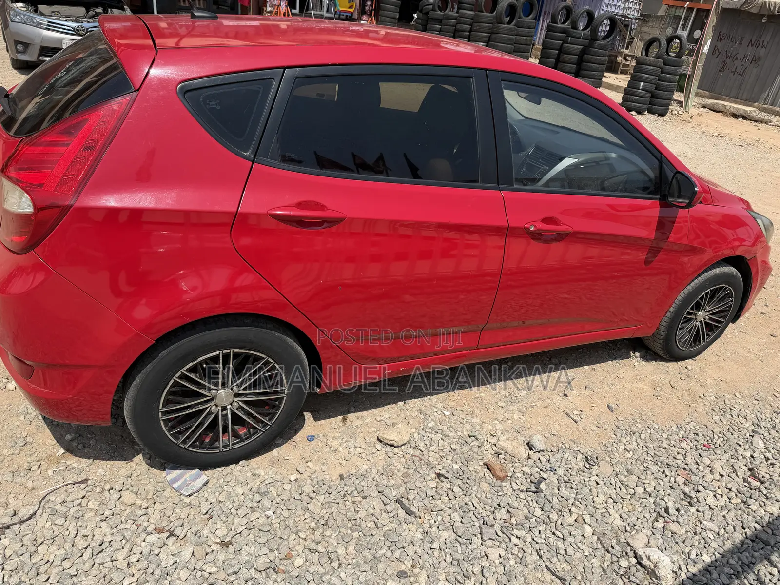 Hyundai Accent 2015 Red