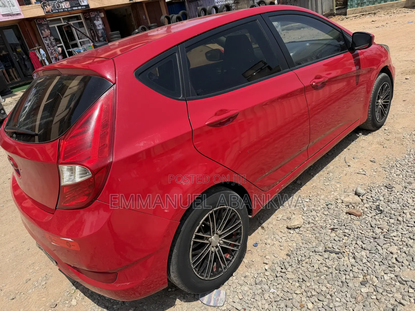 Hyundai Accent 2015 Red