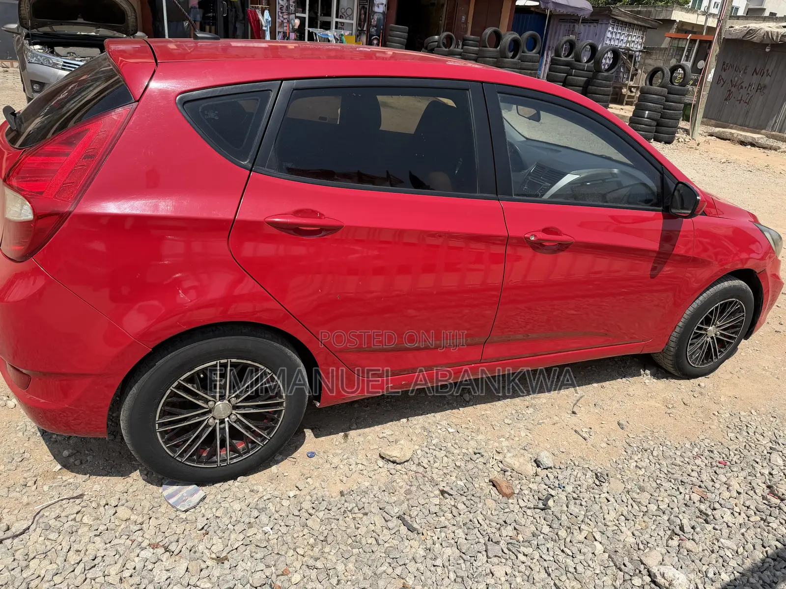Hyundai Accent 2015 Red
