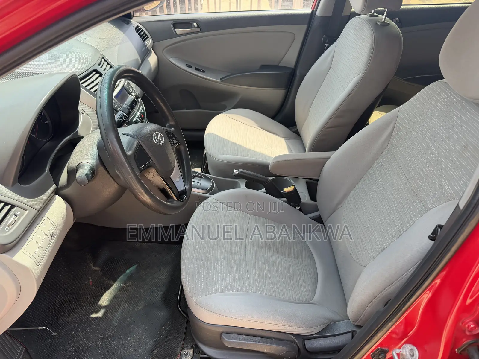 Hyundai Accent 2015 Red