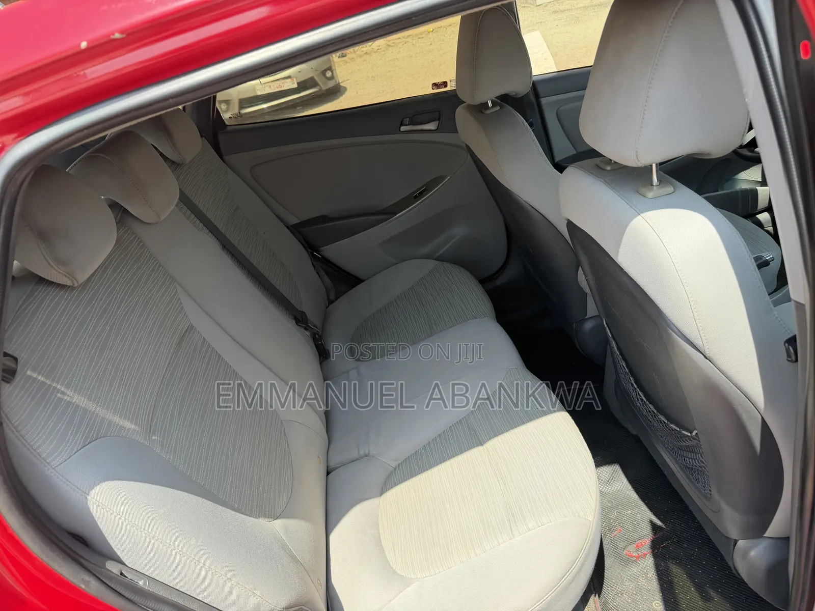 Hyundai Accent 2015 Red