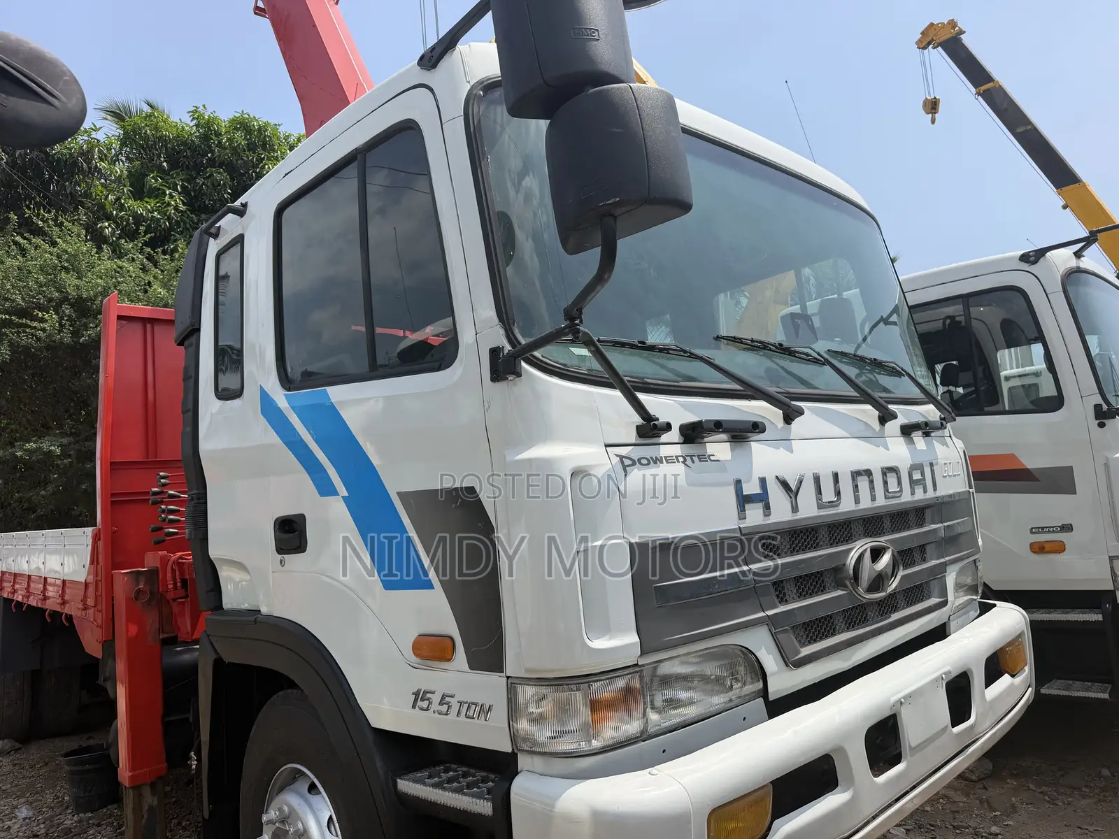 15 Tons Heavy Duty Hyundai Crane