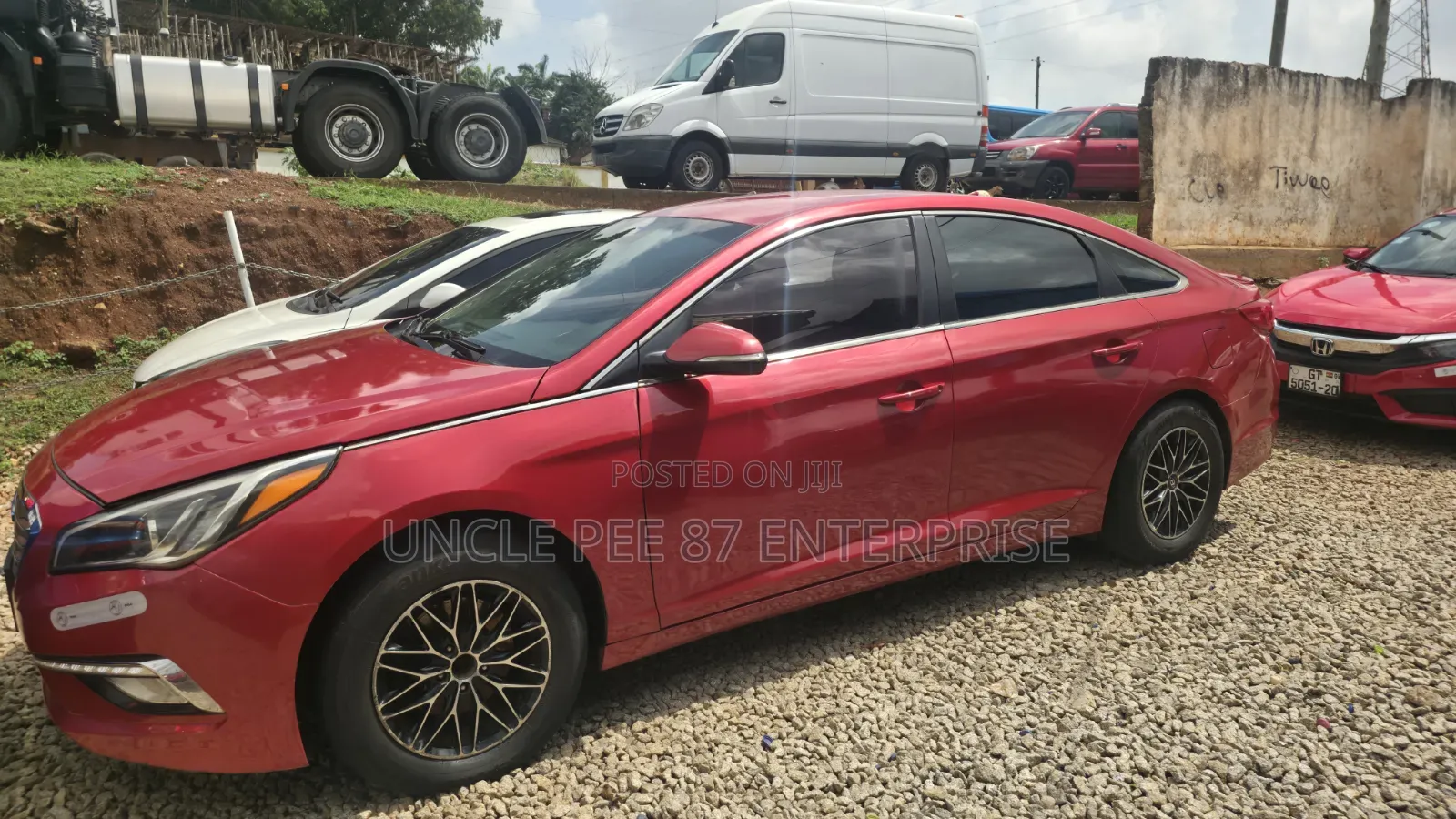 Hyundai Sonata GLS Sedan FWD (2.4L 4cyl 6A) 2012 Red