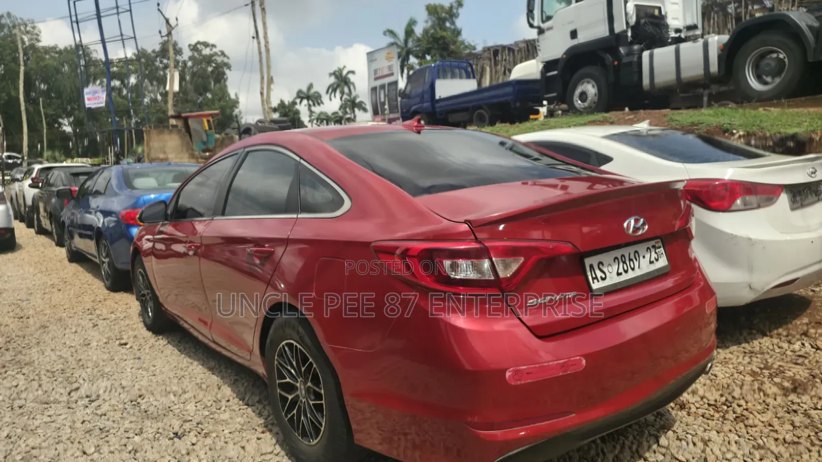 Hyundai Sonata GLS Sedan FWD (2.4L 4cyl 6A) 2012 Red