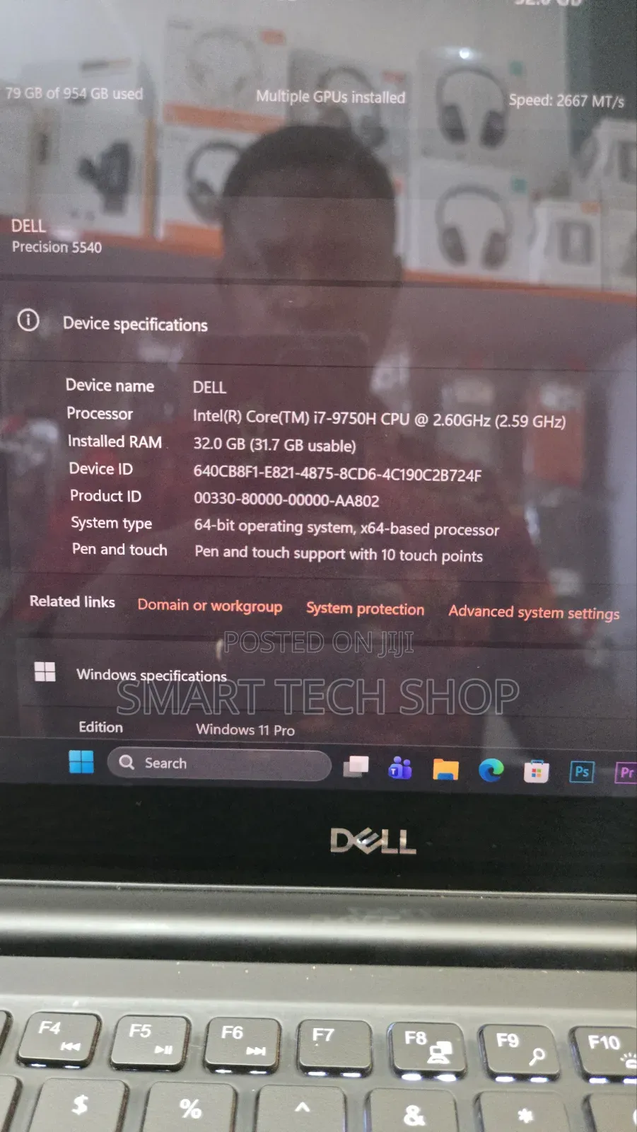 Laptop Dell Precision 5540 32GB Intel Core i7 SSD 1T