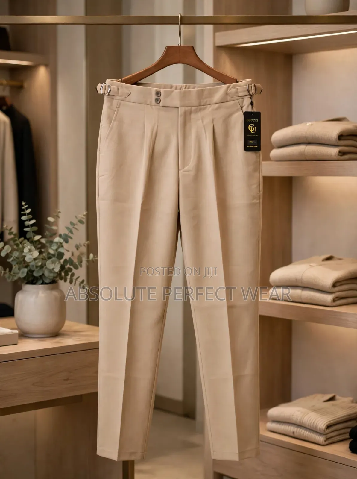 Beltless M. Trousers for Men