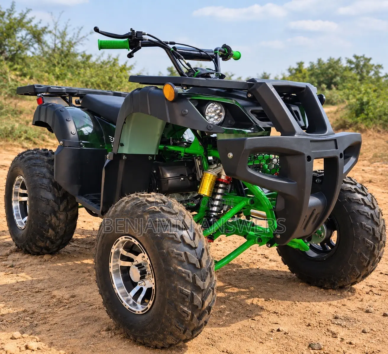 New Motorcycle 2025 Green