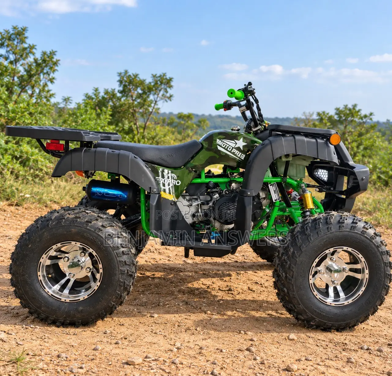 New Motorcycle 2025 Green