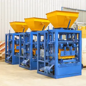 Semi Automatic Industrial Block Machine