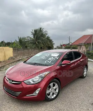 Hyundai Elantra 2015 Red