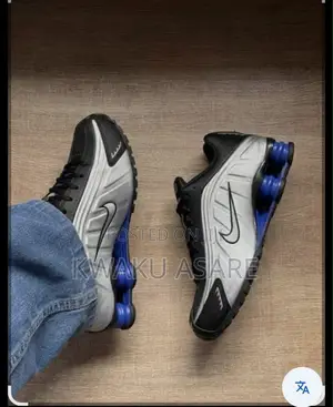 Nike Shox R4 "Metallic Silver / Black / Comet Red