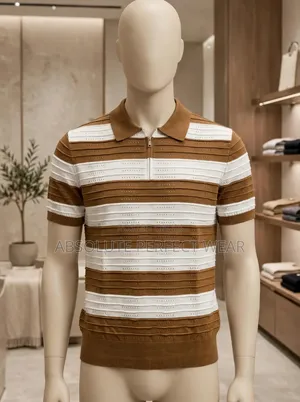 Strips Knitted Top