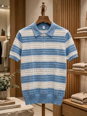 Strips Knitted Top