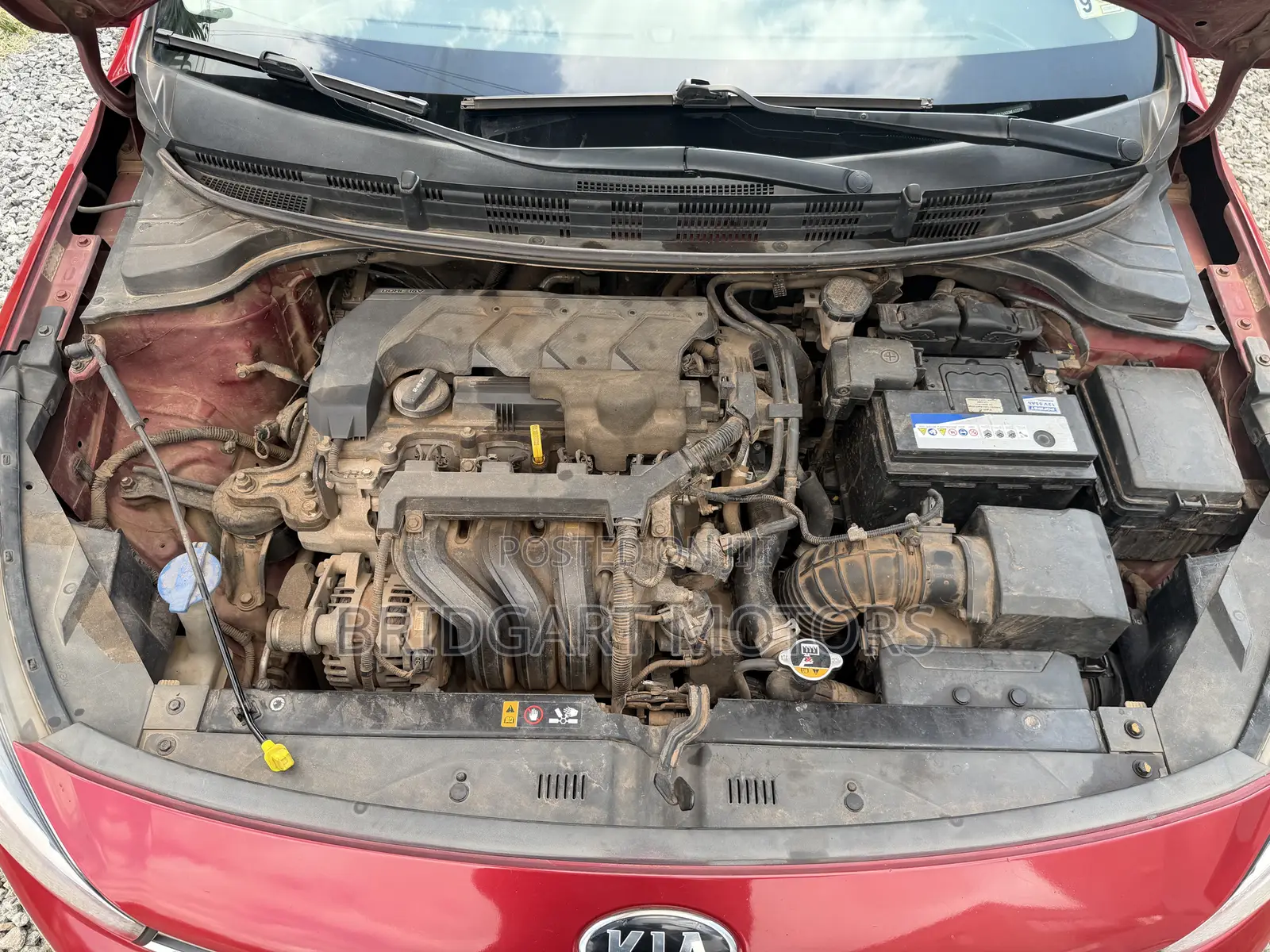 Kia Rio S 2021 Red