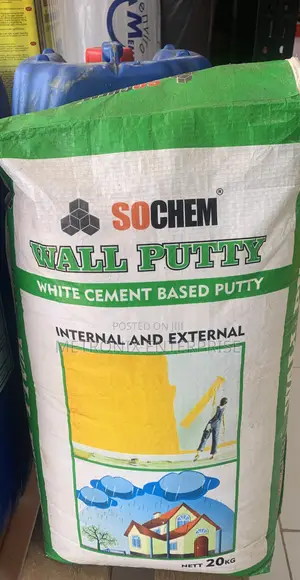 Wall Putty,20kg(white Cement Based)