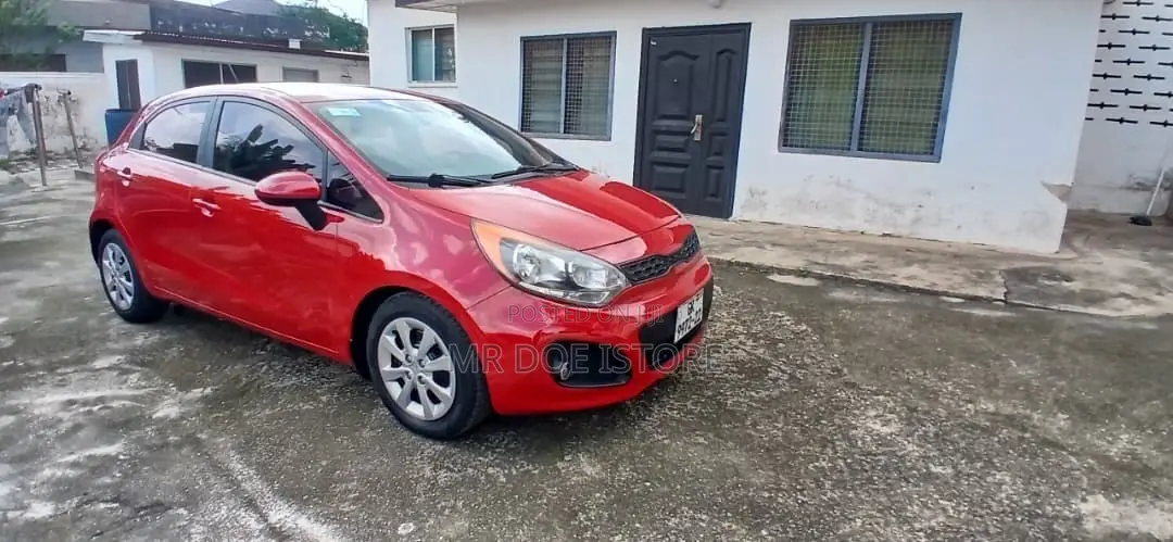 Kia Rio LX 4dr Hatchback (1.6L 4cyl 6A) 2014 Red