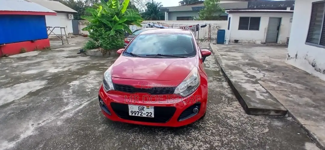 Kia Rio LX 4dr Hatchback (1.6L 4cyl 6A) 2014 Red