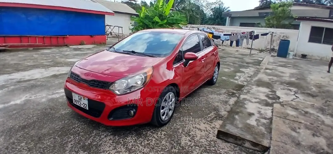 Kia Rio LX 4dr Hatchback (1.6L 4cyl 6A) 2014 Red