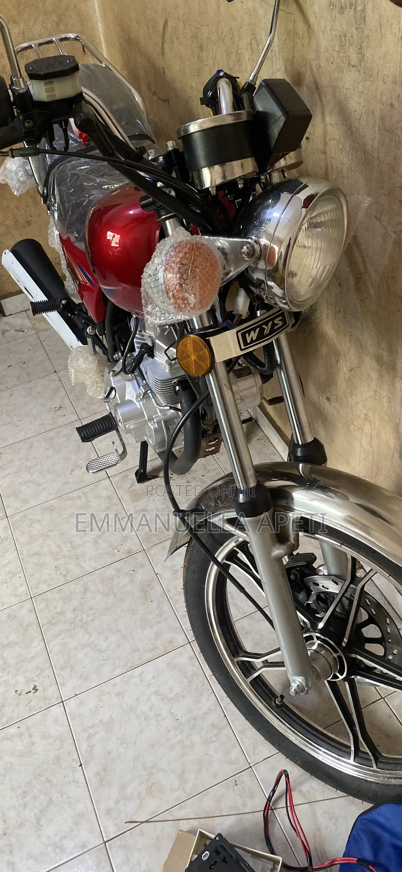 New Haojue DF150 2024 Red