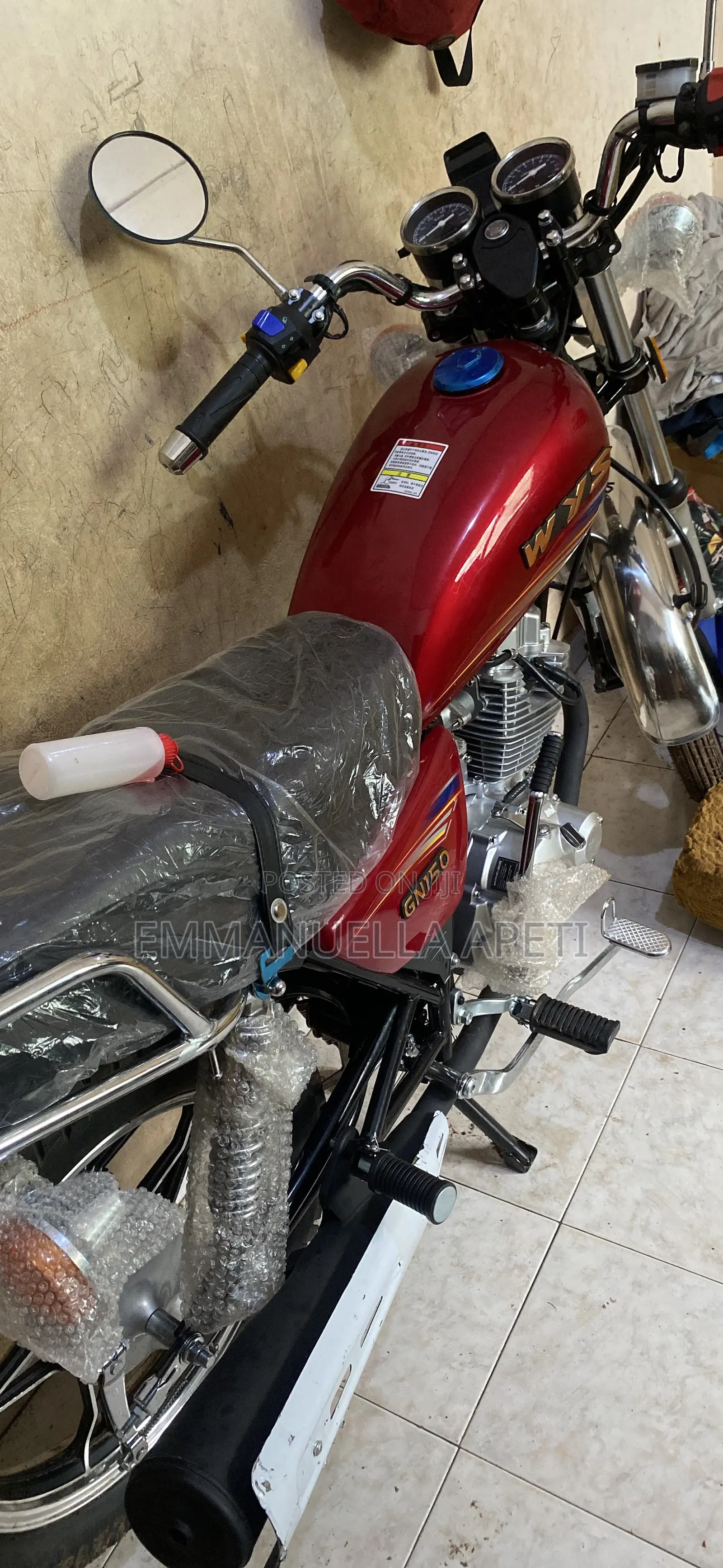 New Haojue DF150 2024 Red