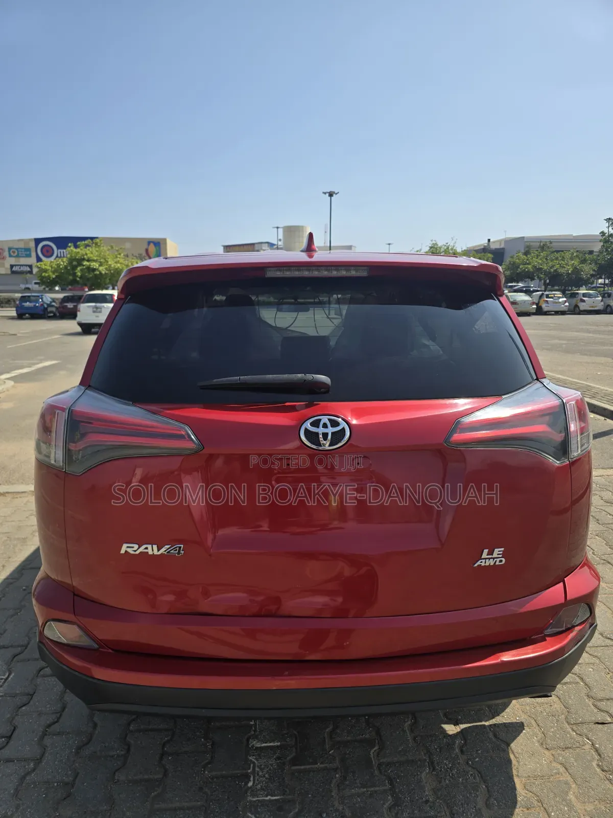 Toyota RAV4 LE AWD (2.5L 4cyl 6A) 2017 Red