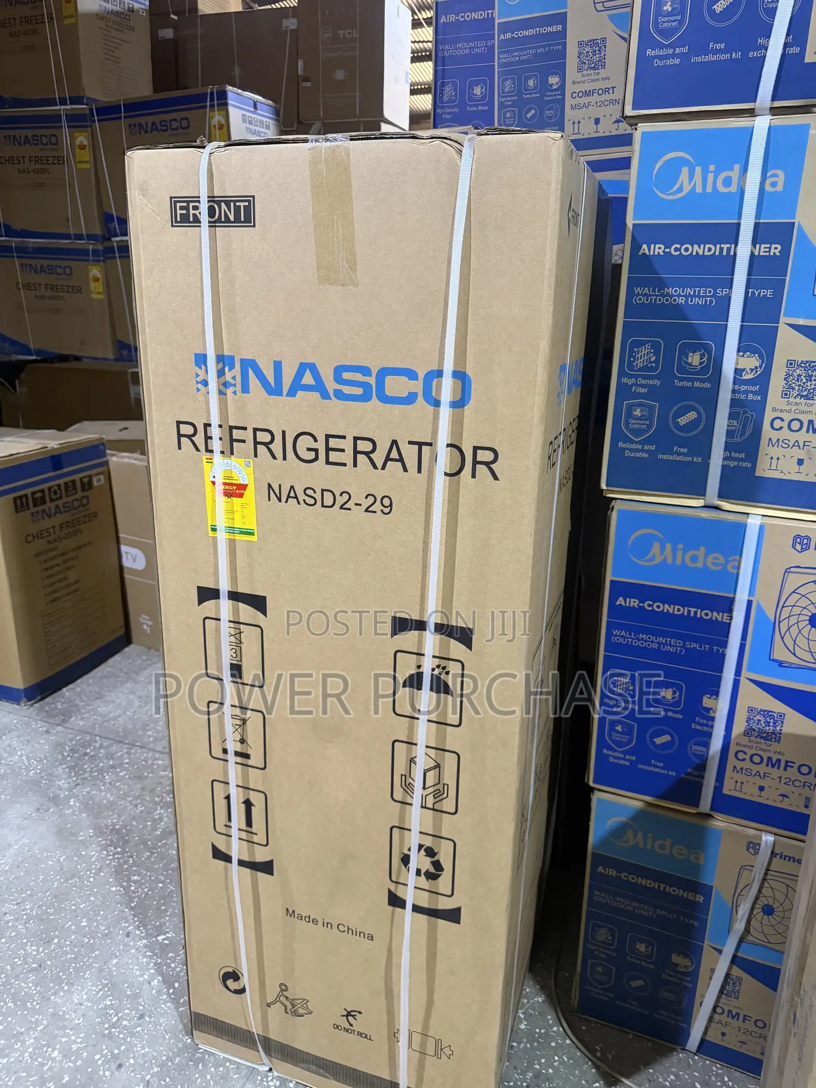 NASCO NASD2-29 Double-Door Refrigerator – Product Description
