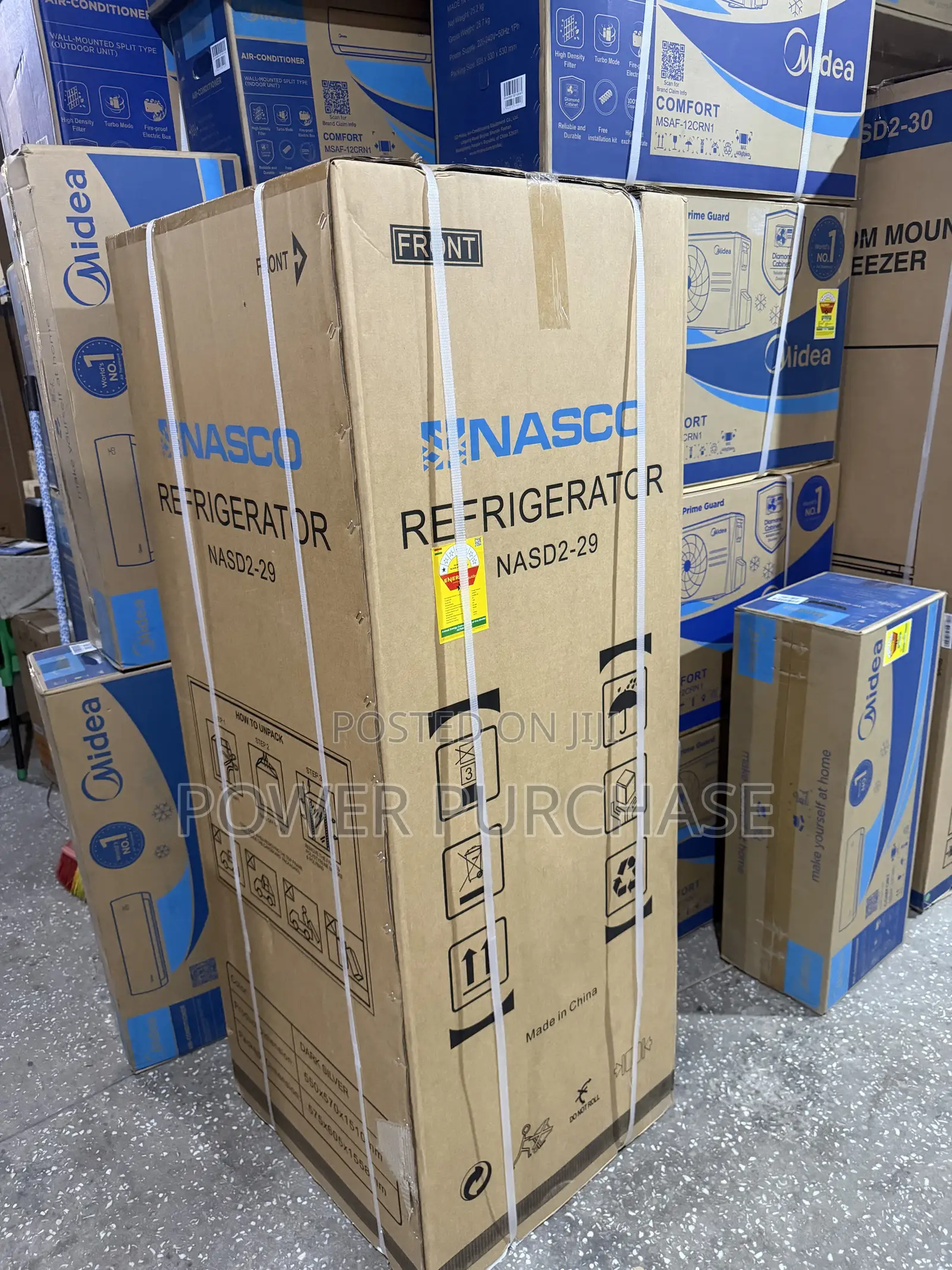 NASCO NASD2-29 Double-Door Refrigerator – Product Description