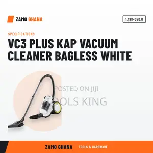 Vc3 Plus Kap Vacuum Cleaner Bagless White - 1.198-050.0